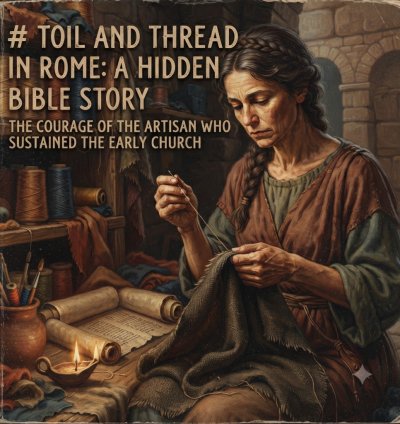 The Courage of the Artisan Who Sustained the Early Church